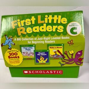 Scholastic First Little Readers Green Box Set Guided reading level C